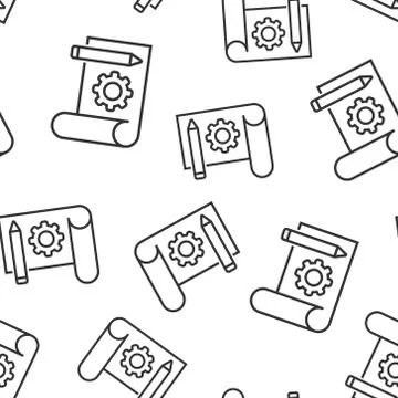 Prototype icon in flat style. Startup vector illustration on white isolated b Stock Illustration