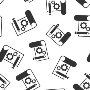 Prototype icon in flat style. Startup vector illustration on white isolated b Stock Illustration