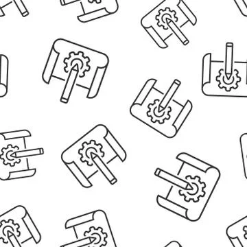 Prototype icon in flat style. Startup vector illustration on white isolated b Stock Illustration