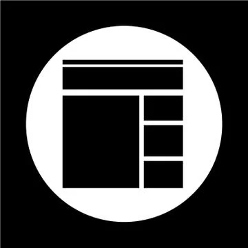 Prototype icon Stock Illustration