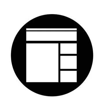 Prototype icon Stock Illustration
