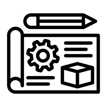 Prototype Vector Icon Design Illustration Stock Illustration