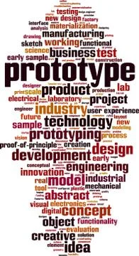 Prototype word cloud イラスト素材