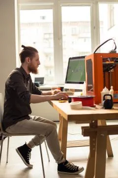 Prototyping 3D Model Stock Photos