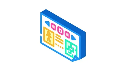 Prototyping game development isometric icon animation 動画素材 327290108