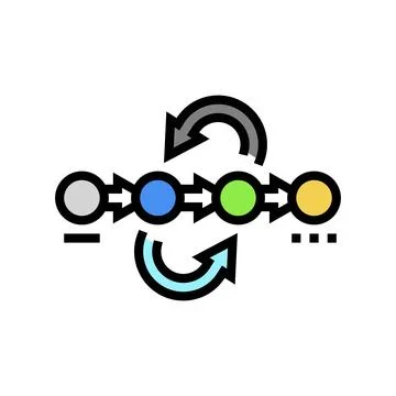 Prototyping phase analyst color icon vector illustration Stock Illustration