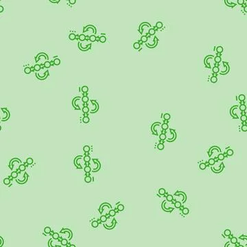 Prototyping phase analyst line seamless pattern Stock Illustration