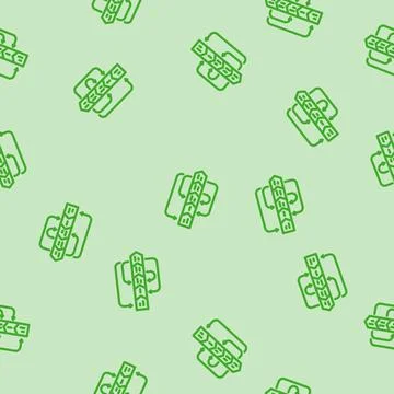 Prototyping phase analyst line vector seamless pattern Stock Illustration