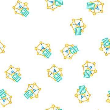 Prototyping for production vector seamless pattern Stock Illustration
