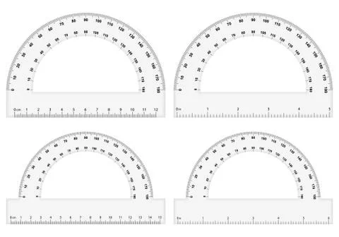 Protractor Stock Illustration