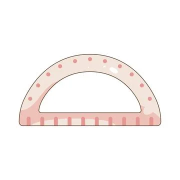 Protractor Stock Illustration