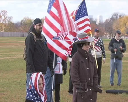 Proud Americans Stock Footage 8968424