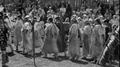 Proud Native American Indian Women Dance Circle 1930s Vintage Film Home Movie HD Footage
