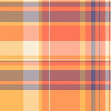 Proud tartan check pattern, hippy vector plaid background. Trade textile fa.. Stock Illustration