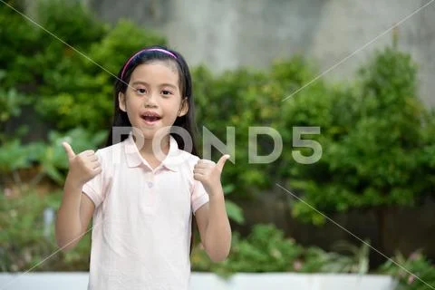 A Proud Youthful Person Stock Photos