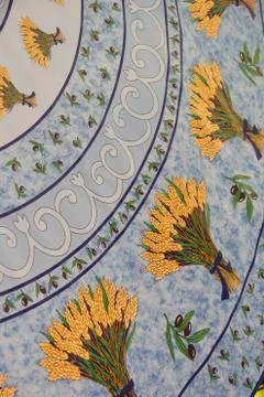 Provencal fabrics Stock Photos