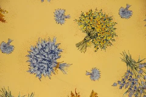 Provencal fabrics Stock Photos