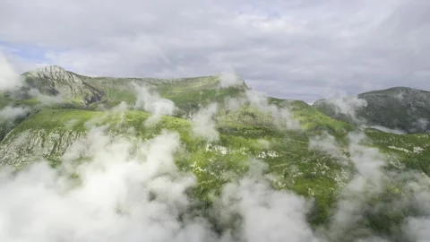 Provence Above the Clouds Stock Footage 262847009