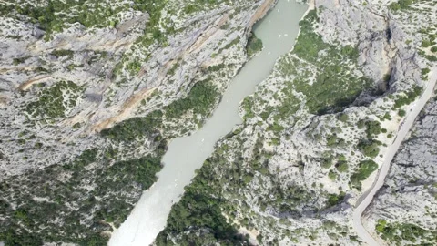 Provence Gorge River Stock Footage 262847353