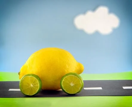 The proverbial lemon Stock Photos
