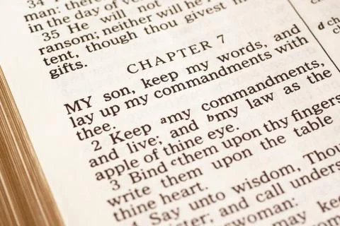 The proverbs. Stock Photos