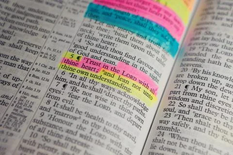 Proverbs verse Stock Photos