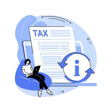 Provide and update your personal information abstract concept vector Illustrazione stock
