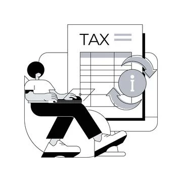 Provide and update your personal information abstract concept vector Illustrazione stock
