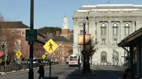 Providence Rhode Island 5 Stock Footage 10858745