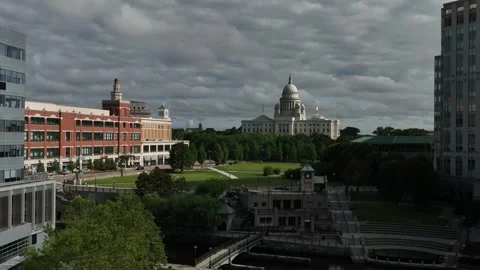 Providence Rhode Island - Circa 2022 - Buildings in Providence Stock Footage 325913033