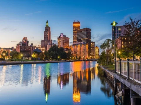 Providence, Rhode Island, USA Stock Footage 83439222