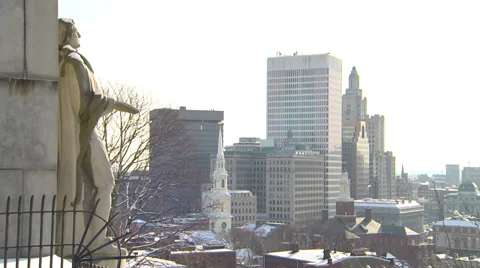 Providence skyline Stock-Footage 35328484