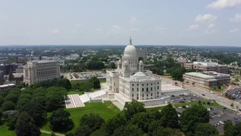 Providence State House Video stock 261104196