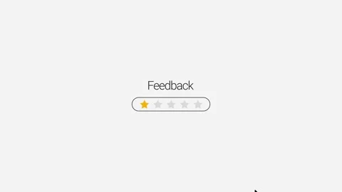 Providing 1 star feedback. Negative reviews Stock Footage 264517672