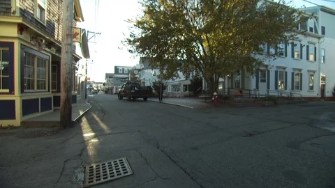 Provincetown Cape Cod, MA Stock Footage 123912071