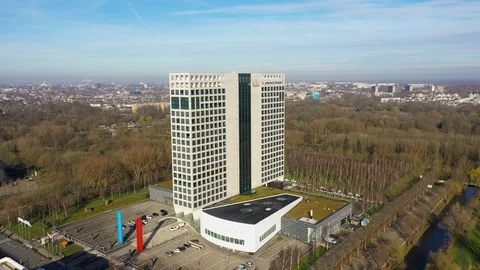 The provincial building of Utrecht Stock-Footage 126510877