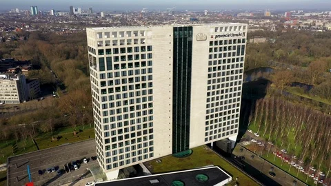 The provincial building of Utrecht Stock-Footage 126519805