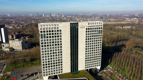 The provincial building of Utrecht Stock-Footage 126520147