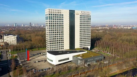 The provincial building of Utrecht Stock-Footage 126520260