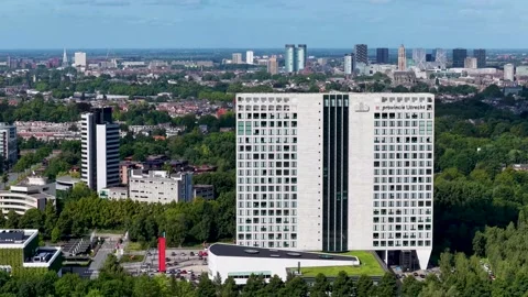 The provincial building of Utrecht Video stock 315517111