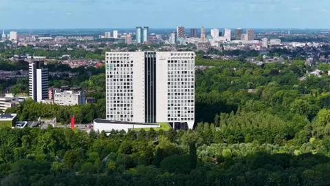 The provincial building of Utrecht Video stock 315517113