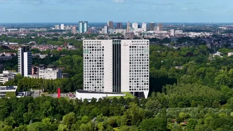 The provincial building of Utrecht Video stock 315517116