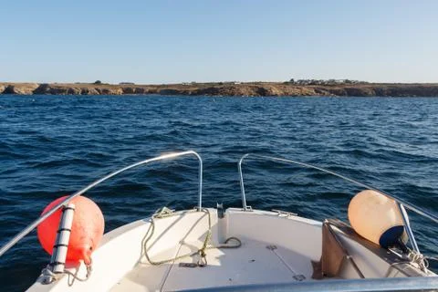 Prow of a boat Stock Photos