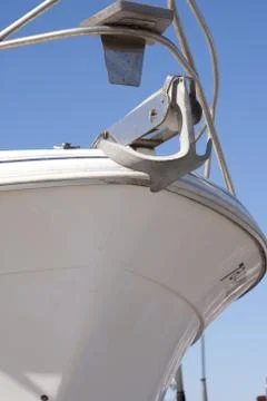 Prow of a ship Foto stock