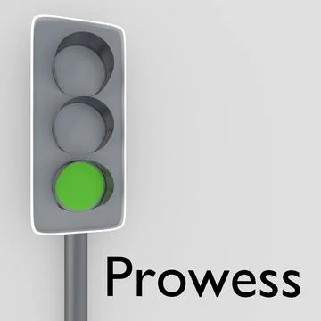 Prowess - personality concept Stock Illustration