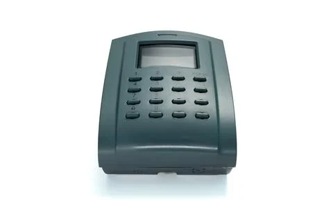 Proximity Card reader, Access control isolated on white background. Stock Photos