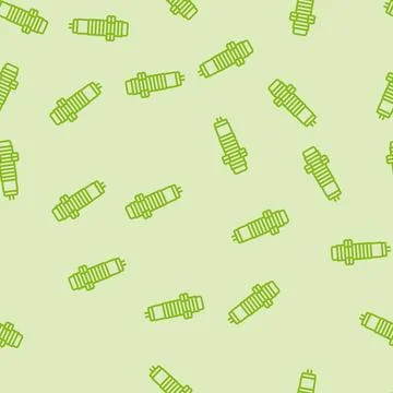 Proximity sensor module line seamless pattern Stock Illustration