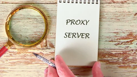 PROXY SERVER. Video stock 309988981