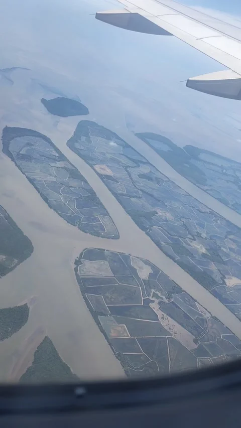 Proyek 04-08(1) 4K pulo-pulo in north Borneo..look beautiful and very perfect Stock Footage 237801732