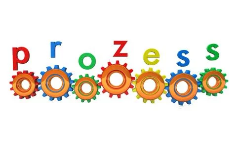 Prozess Stock Illustration